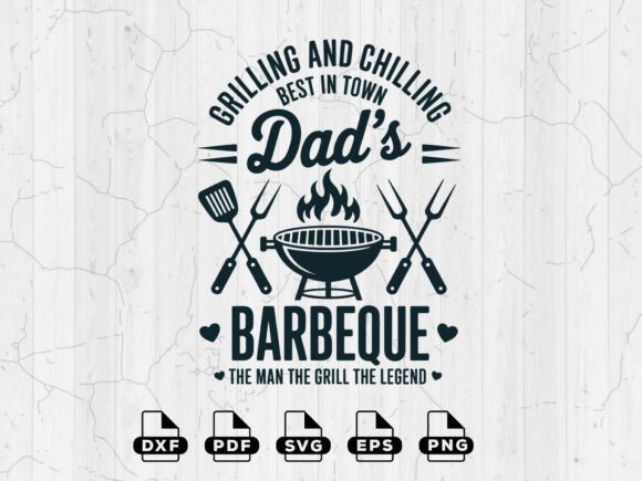 Download BBQ SVG, Dad's Bar and Grill Cut Files - Files Collection